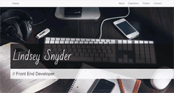 Desktop Screenshot of lindseysnyder.com
